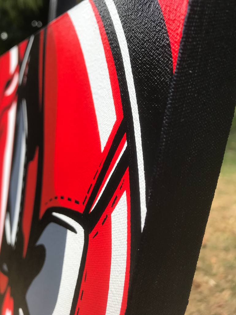 Original Pop Art Cinema Painting by Jamie Lee