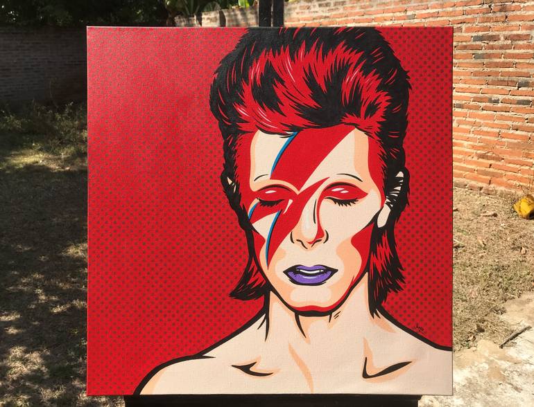 Original Pop Art Music Painting by Jamie Lee