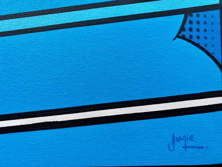 Original Pop Art Love Painting by Jamie Lee