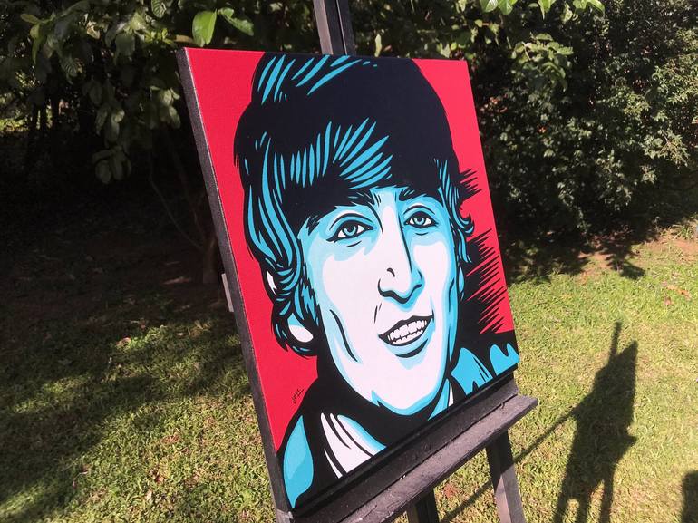 Original Pop Art Celebrity Painting by Jamie Lee