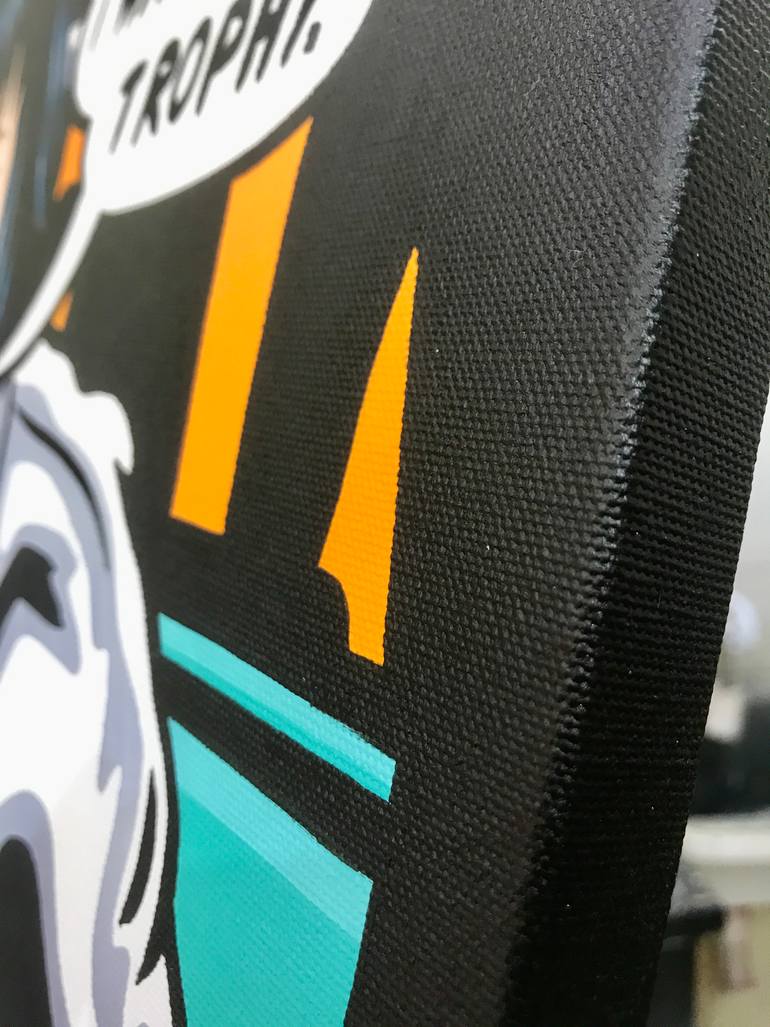 Original Pop Art Cinema Painting by Jamie Lee