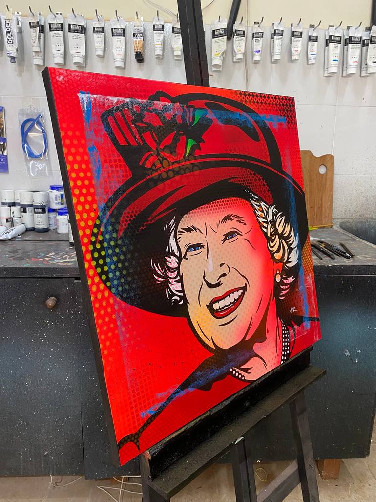 Original Pop Art Pop Culture/Celebrity Painting by Jamie Lee