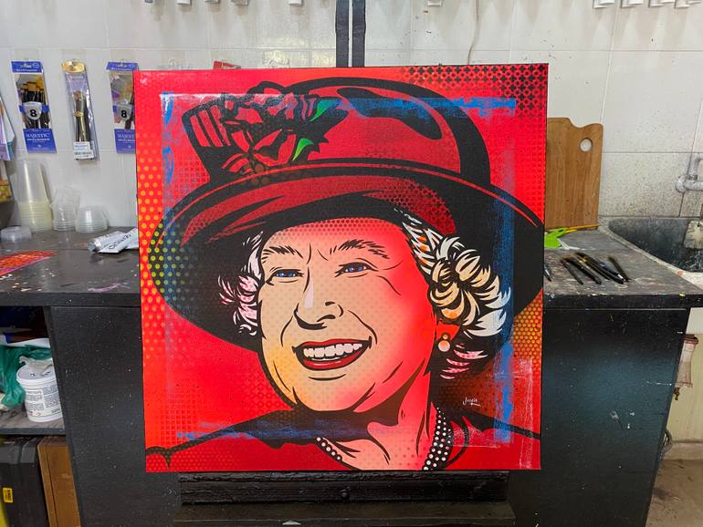 Original Pop Art Pop Culture/Celebrity Painting by Jamie Lee