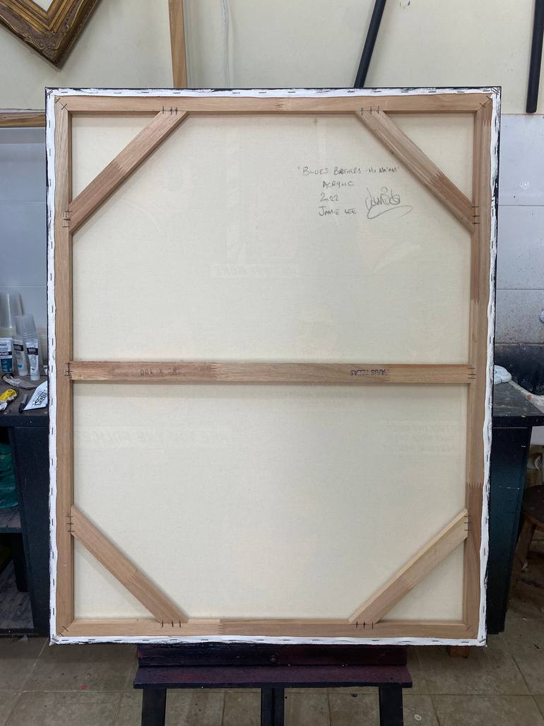 Original Pop Art Cinema Painting by Jamie Lee