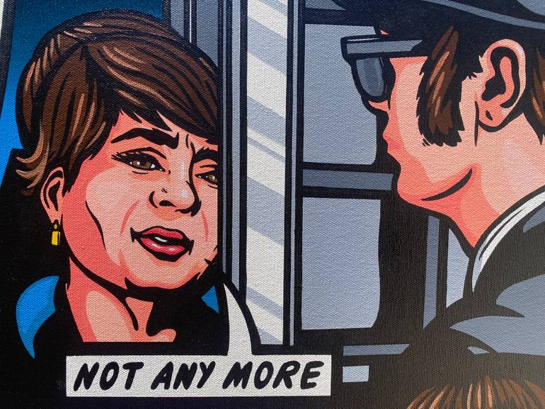 Original Pop Art Cinema Painting by Jamie Lee