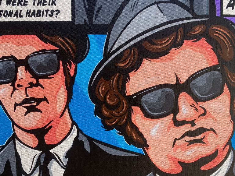 Original Pop Art Cinema Painting by Jamie Lee