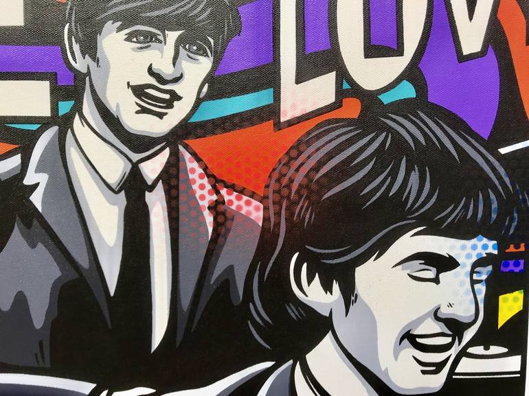 Original Pop Art Music Painting by Jamie Lee