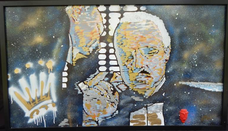 Original Pop Art Abstract Painting by Greg Beebe