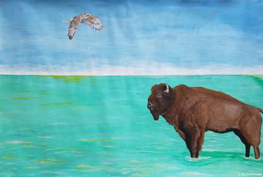 Original Realism Animal Paintings by Bo Liebman