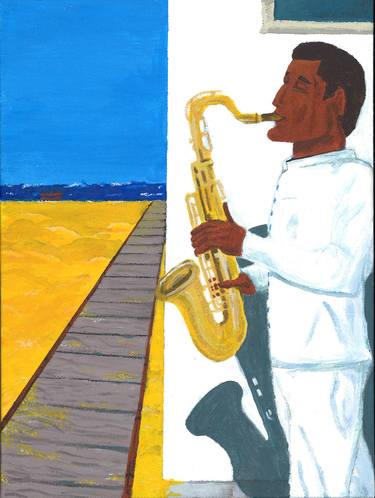 Original Modern Music Paintings by Bo Liebman