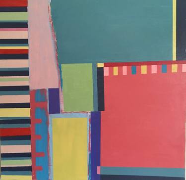 Original Geometric Paintings by Brenda Buffett