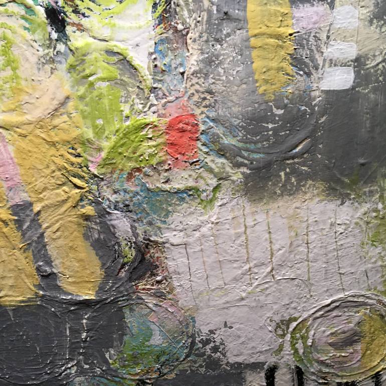 Original Abstract Expressionism Abstract Painting by Brenda Buffett