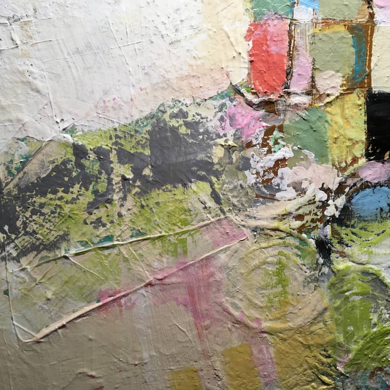 Original Abstract Expressionism Abstract Painting by Brenda Buffett