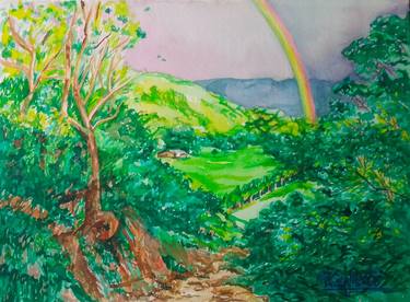 Copy of Rainbow into the Valley. thumb