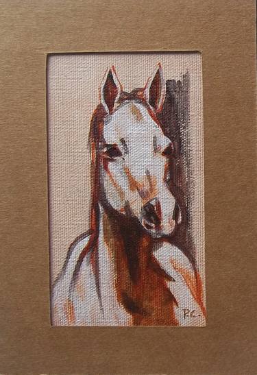 Original Fine Art Horse Paintings by Patricia Coenjaerts