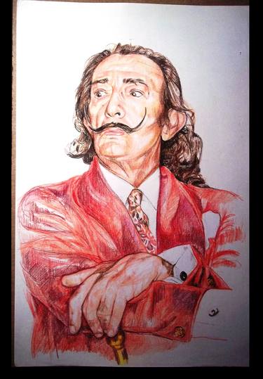The master Salvatore Dali.Tribute to maestro S. Dali. thumb