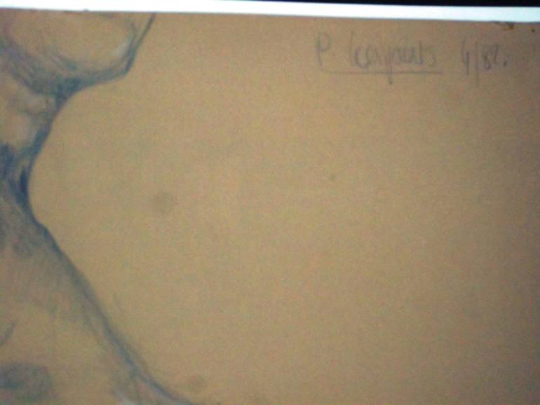 Original Figurative Nude Drawing by Patricia Coenjaerts