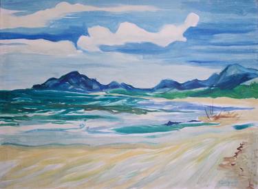 Print of Fine Art Beach Paintings by Patricia Coenjaerts