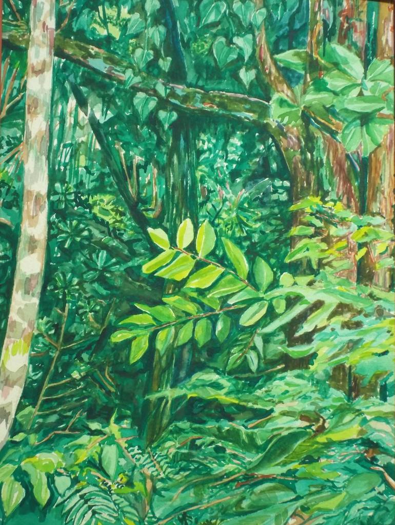 Original Botanic Painting by Patricia Coenjaerts