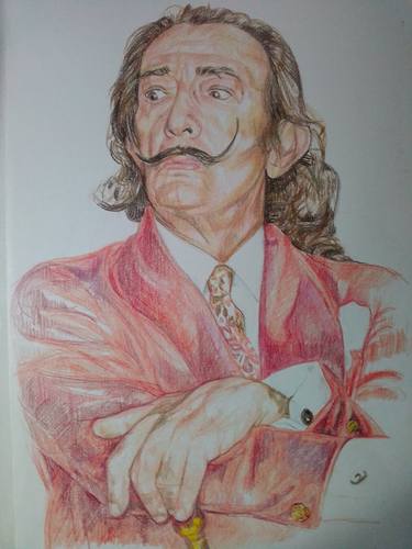 The master Salvatore Dali.  Tribute to maestro S. Dali. thumb