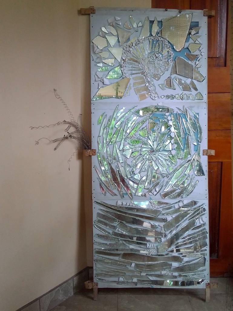 Print of Abstract Expressionism Portrait Installation by Patricia Coenjaerts