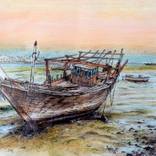 The Lonely dhow by Tejbir Singh