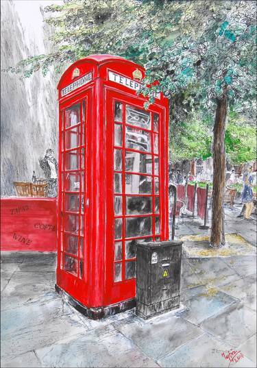 The Red London Phone Booth thumb