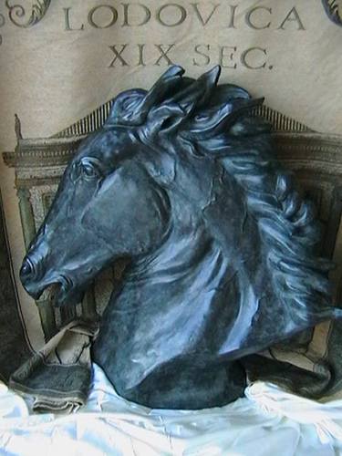 Original Horse Sculpture by Abbott van Dada