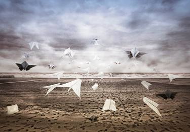 Print of Surrealism Aeroplane Photography by Maria Luisa Dilillo