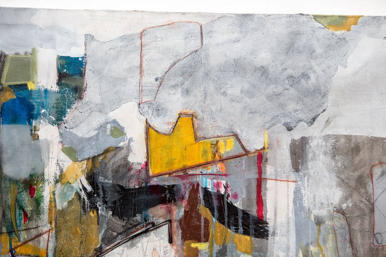 Original Abstract Expressionism Abstract Painting by Ruben Patella