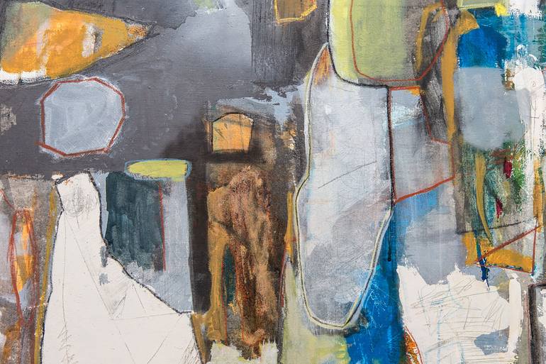 Original Abstract Expressionism Abstract Painting by Ruben Patella