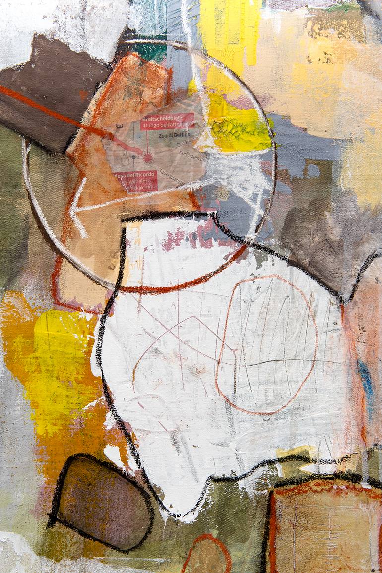 Original Abstract Expressionism Abstract Painting by Ruben Patella