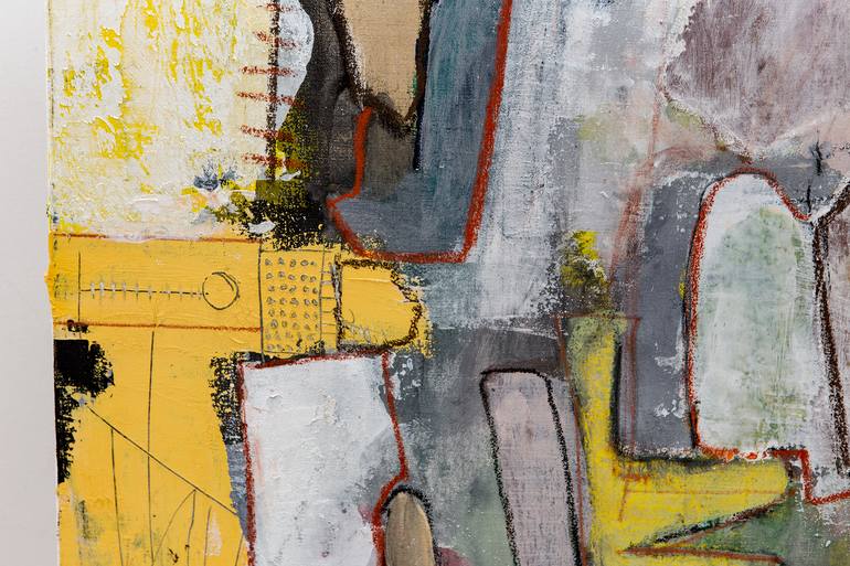 Original Abstract Expressionism Abstract Painting by Ruben Patella