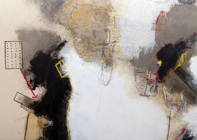 Original Abstract Expressionism Abstract Painting by Ruben Patella