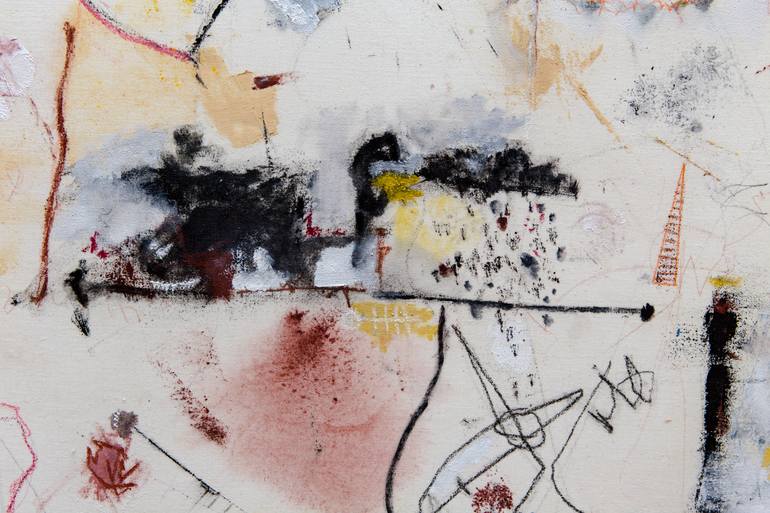 Original Abstract Expressionism Abstract Painting by Ruben Patella