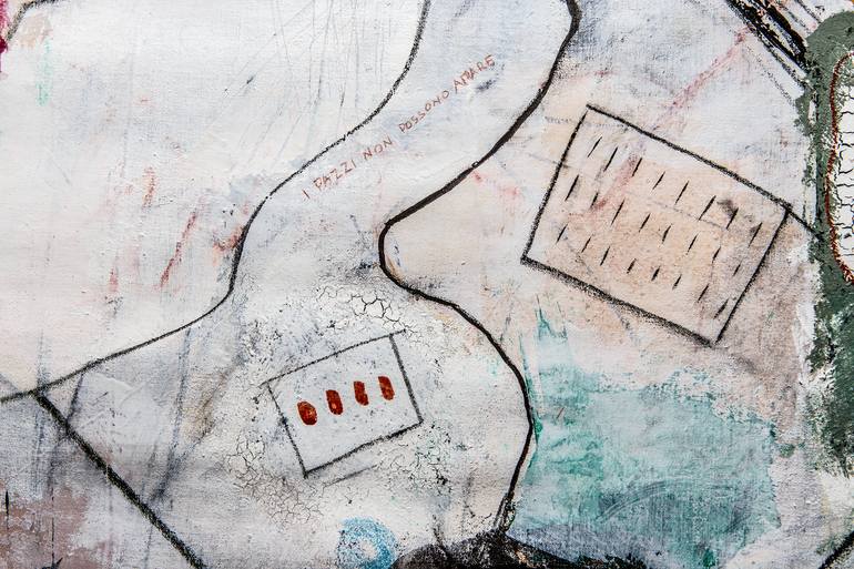 Original Abstract Expressionism Abstract Painting by Ruben Patella