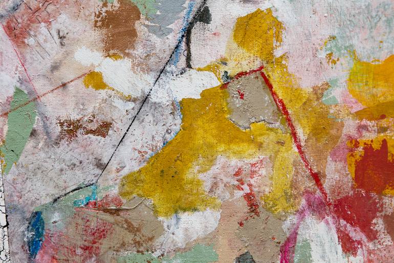 Original Abstract Expressionism Abstract Painting by Ruben Patella