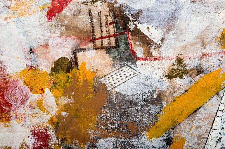 Original Abstract Expressionism Abstract Painting by Ruben Patella