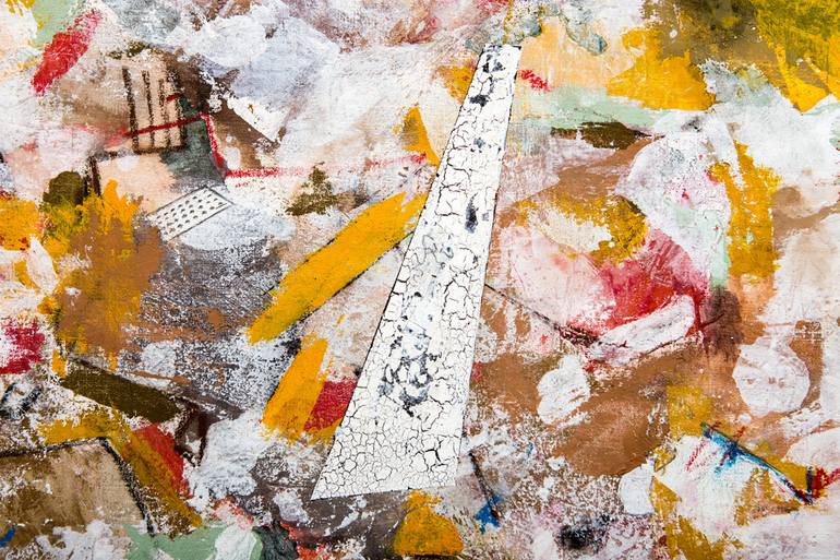 Original Abstract Expressionism Abstract Painting by Ruben Patella