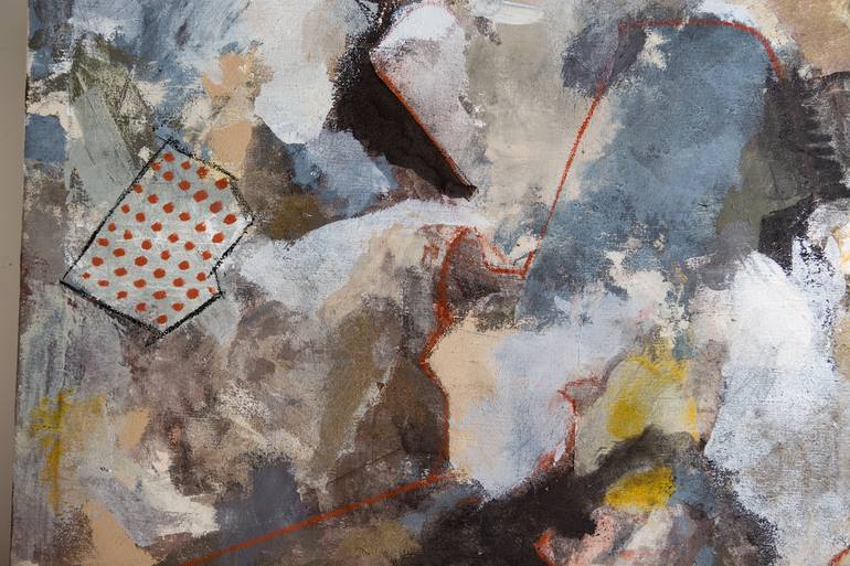 Original Abstract Expressionism Abstract Painting by Ruben Patella