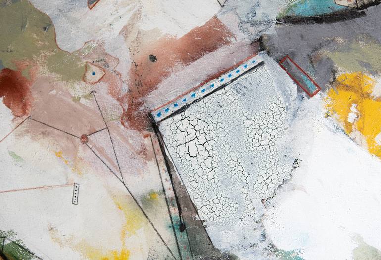 Original Abstract Expressionism Abstract Painting by Ruben Patella
