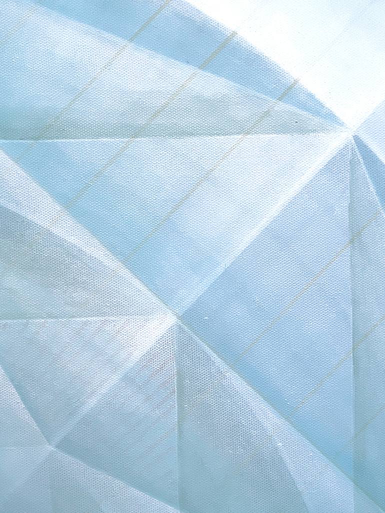 Original Fractal Abstract Painting by Simona Petrauskaite