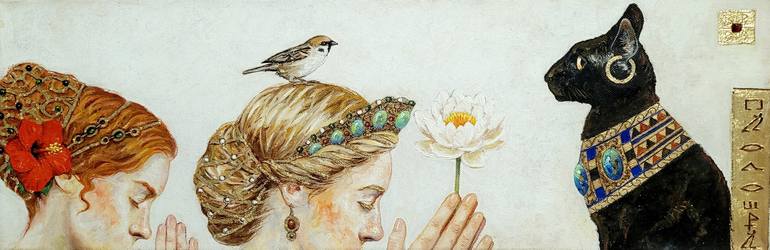 Print of Fine Art Portrait Paintings by B A H M A N