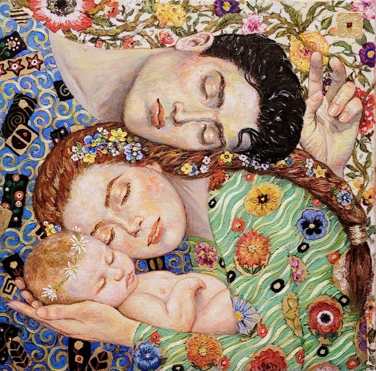 Print of Fine Art People Paintings by B A H M A N