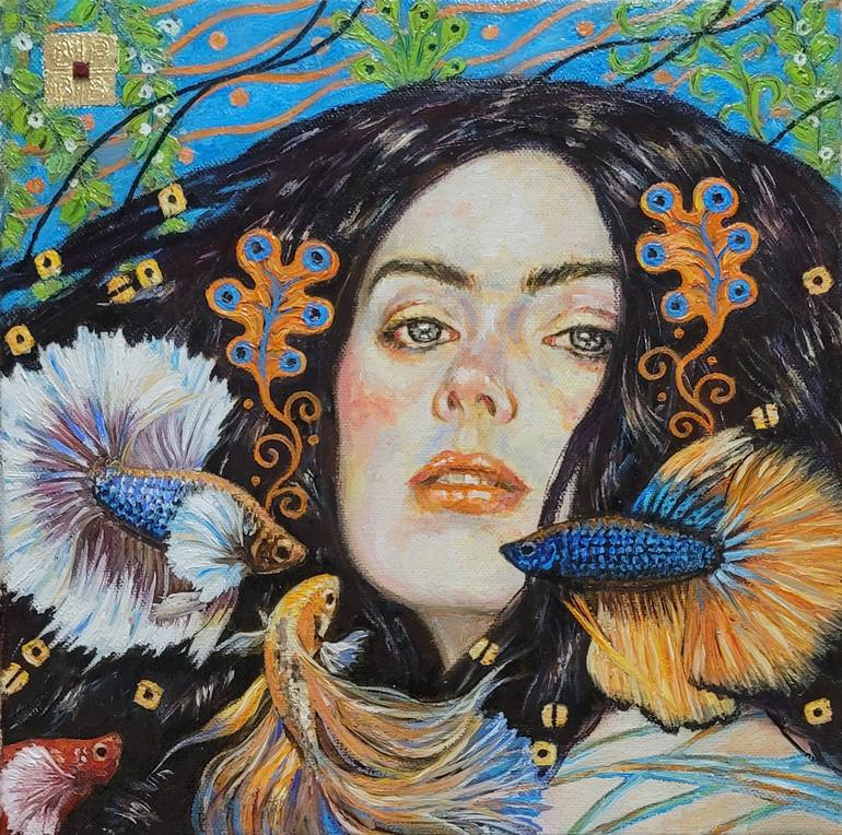 Print of Fine Art Portrait Paintings by B A H M A N