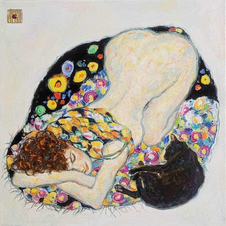 Print of Figurative People Paintings by B A H M A N