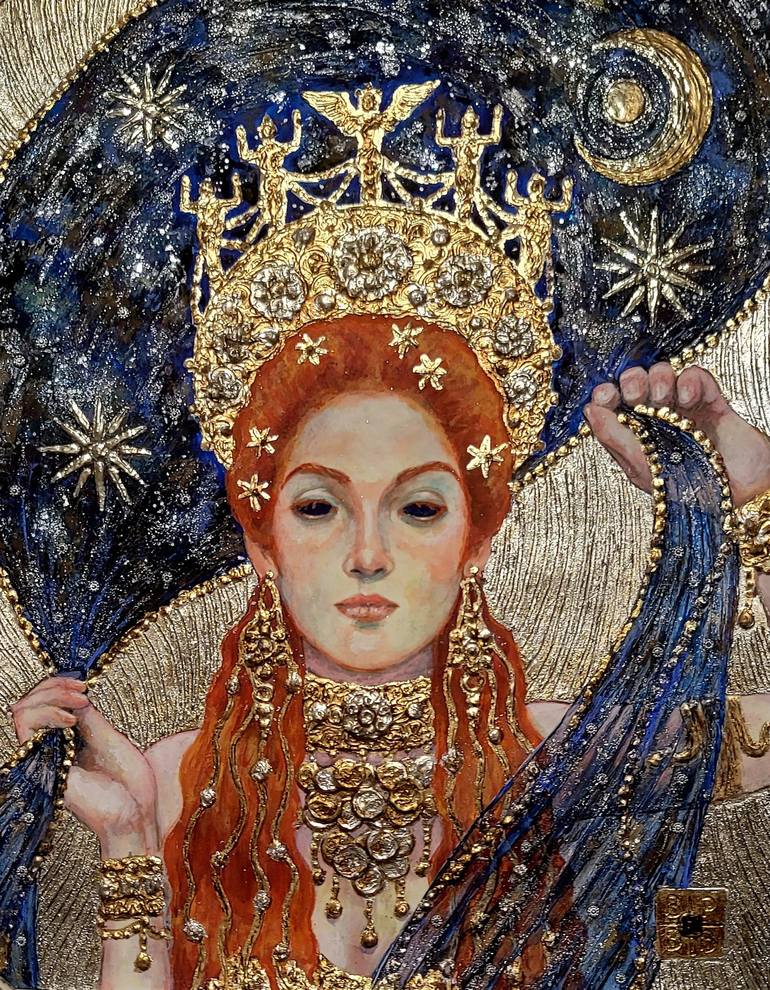 Print of Figurative Women Paintings by B A H M A N