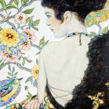 Lady with a fan by B A H M A N