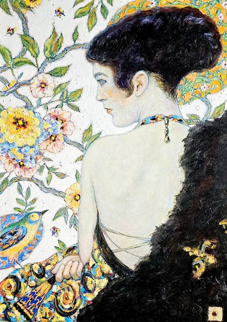 Japanese Woman paintings | Saatchi Art