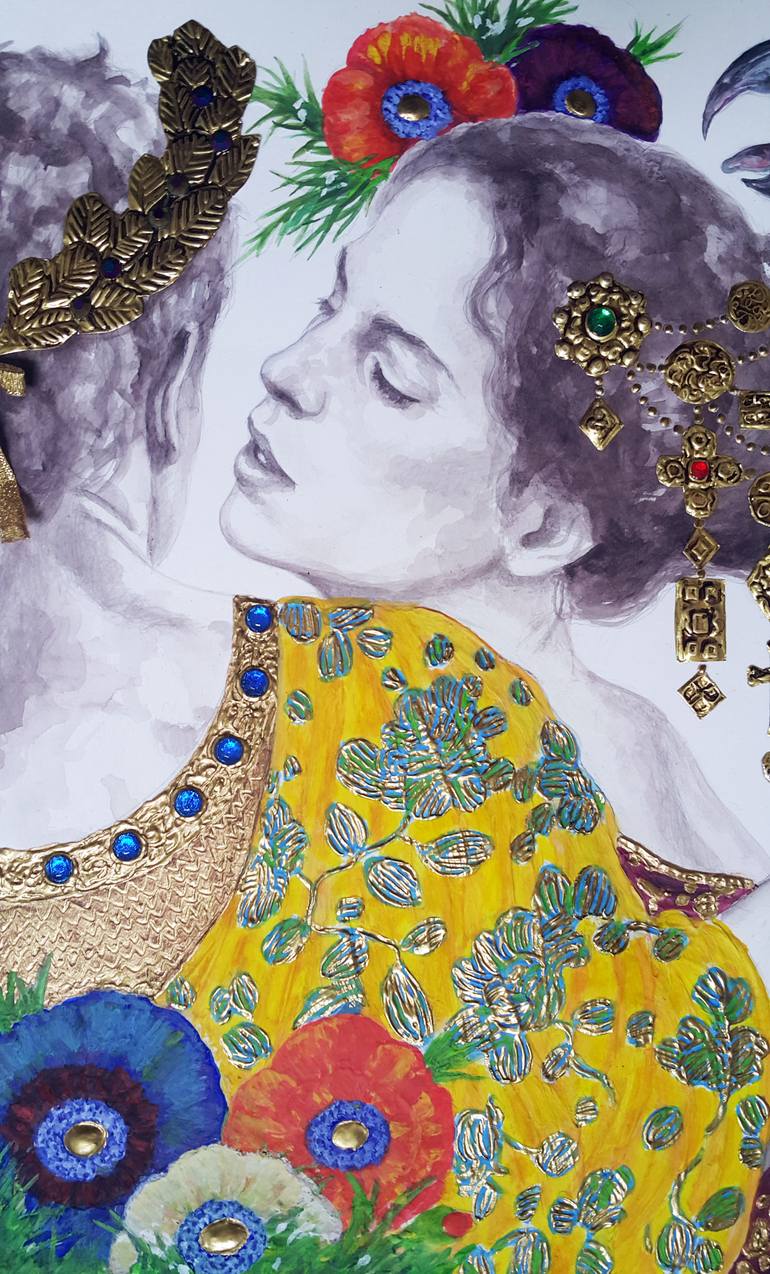 Original Figurative People Painting by B A H M A N